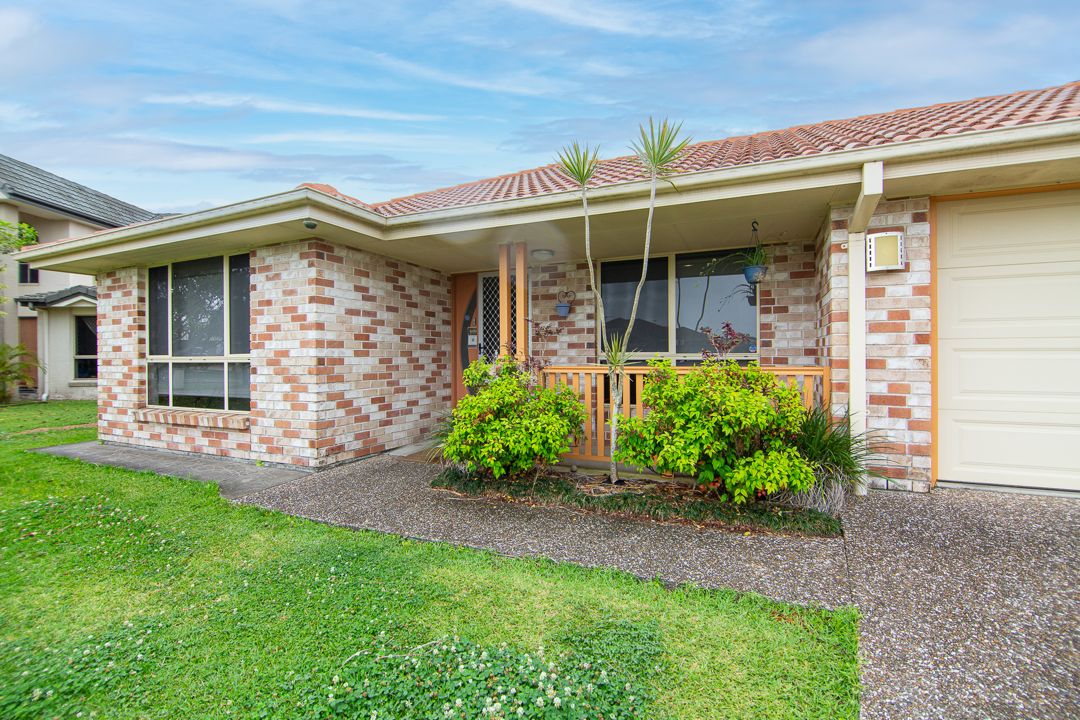 SIL house entrance with small garden and ramp access.